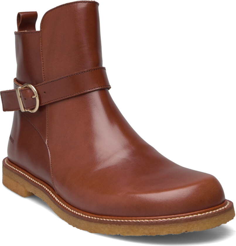 Booties - Flat - Brown - 40