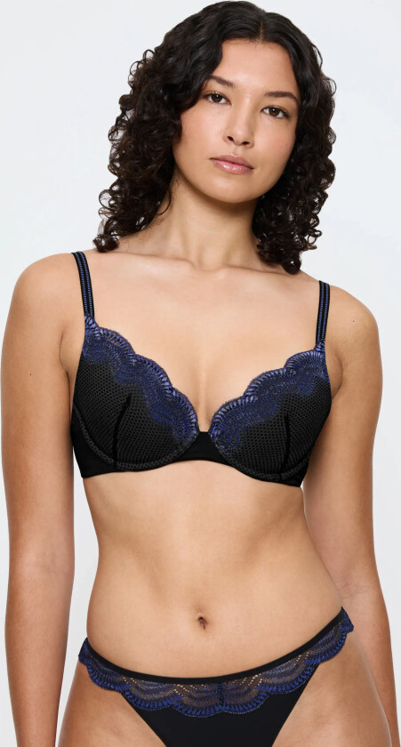 Comfort Glam Whu - Black - B x 90