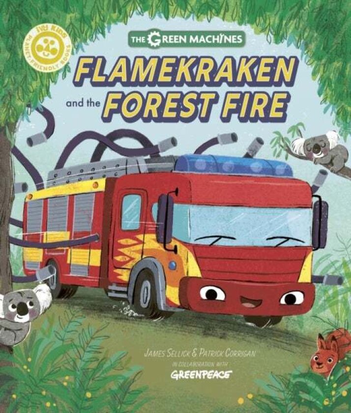 Flamekraken and the Forest Fire av James Sellick