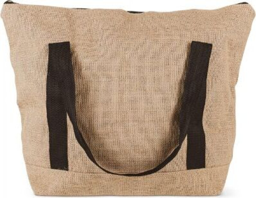 Strandveske Jute By BercatoÂ® H:40,L:35,W:17cm Håndtak:23cm