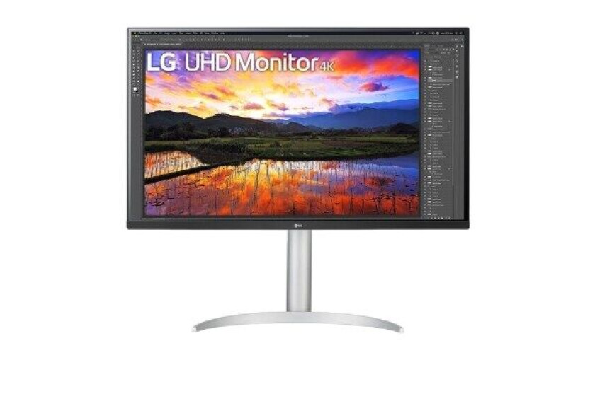 32" LG UltraFine 32UP55NP-W - 3840x2160 - VA - HDR10 - 96W USB-C - 4 ms - Skjerm