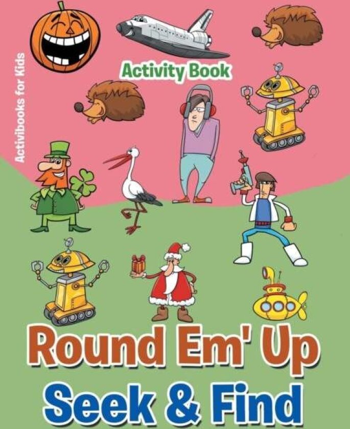 Round 'Em Up Seek and Find Activity Book av Activibooks For Kids