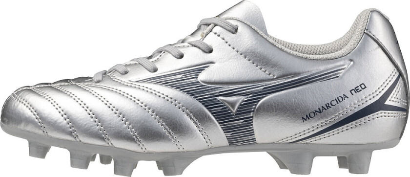 Monarcida Neo lll Select FG Platinum Silver - Sølv/Cool Gray Barn - Gress (FG), størrelse 38