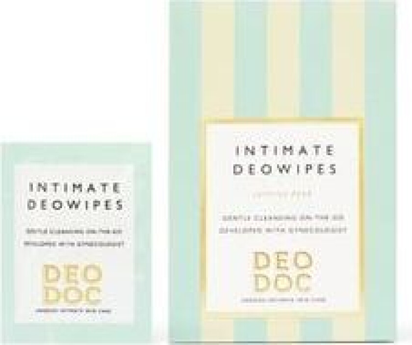 Deodoc Deowipes Intimate Jasmine Pear