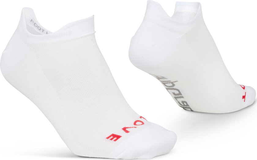 Gripgrab Classic No Show Sock White M, White