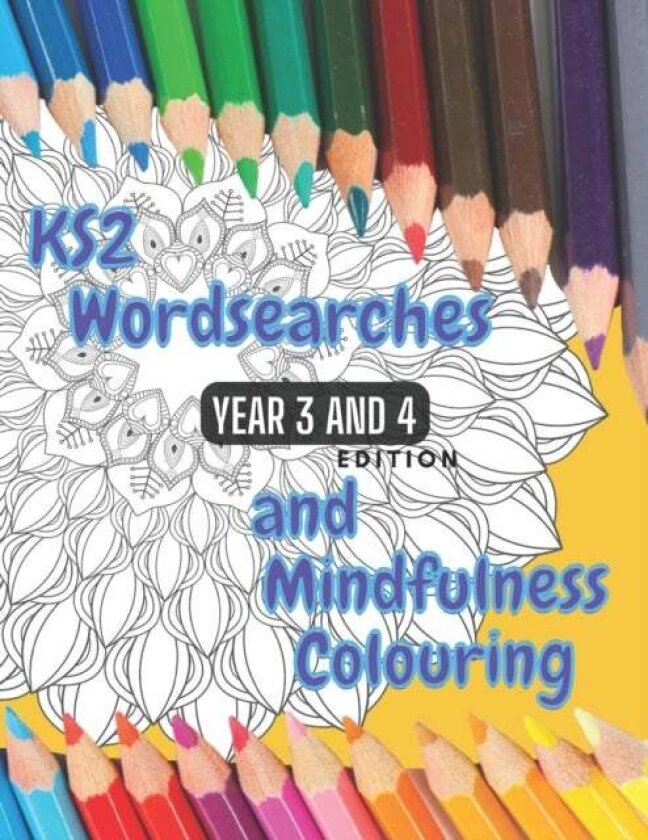 KS2 - Year 3 and 4 - Word Searches and Mindfulness Colouring av D Buttle