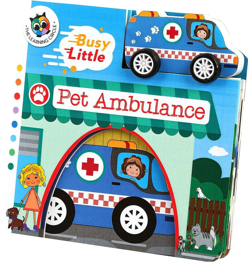 Busy Little Ambulance - Blue - ENGLISH