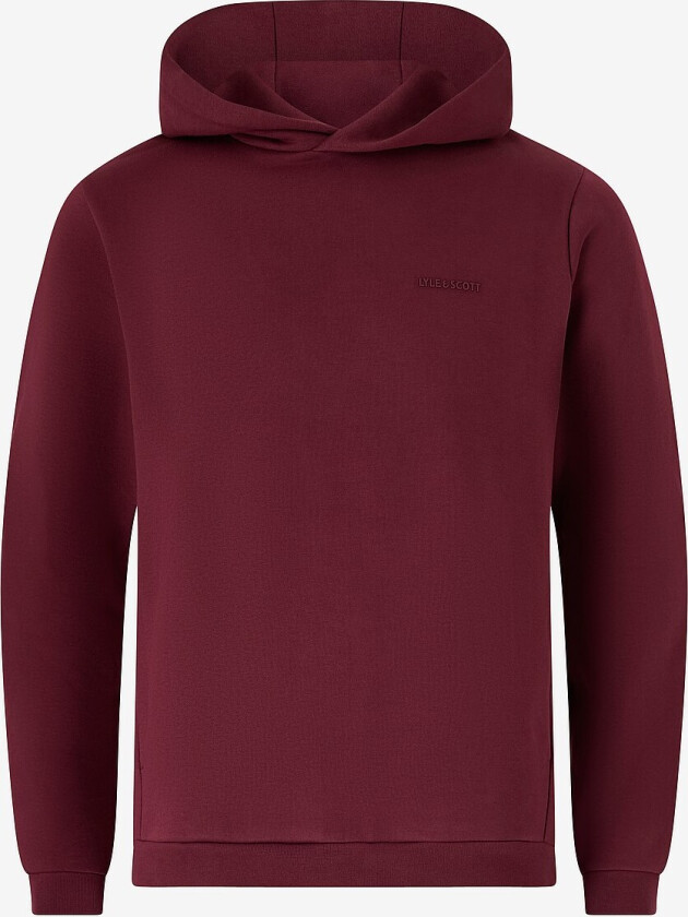 Hettegenser Logo Brushback Pullover - Rød