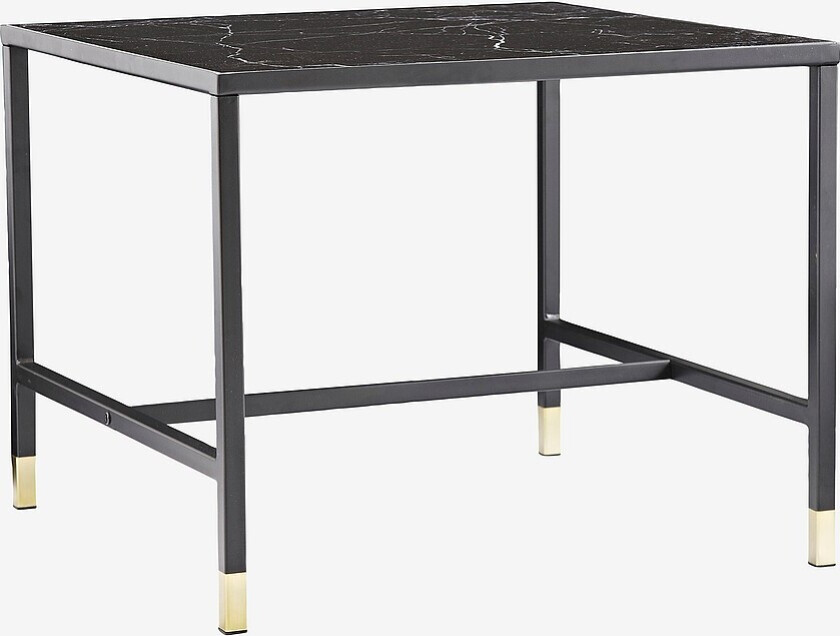 Sofabord Doris, firkantet - Svart