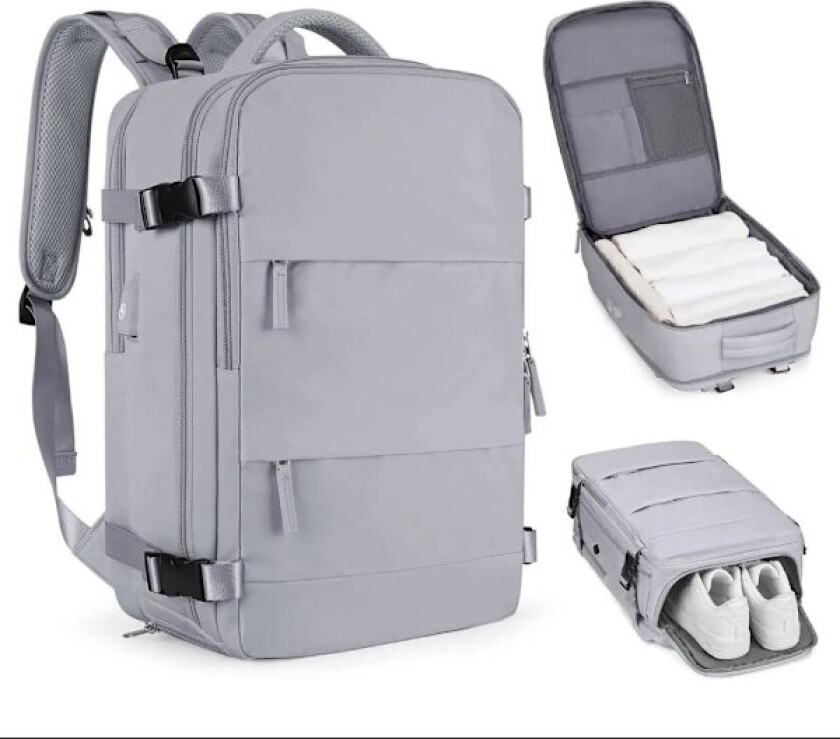 Ryanair Kabin Reise Ryggsekk 40x20x25 cm, Kabin Reisekoffer, Kabinveske for EasyJet, Håndbagasje, Kabinveske, Tursekk