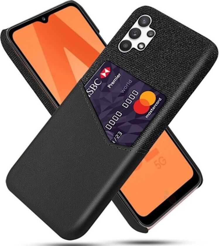 Bofink Samsung Galaxy A32 5G Card Deksel - Svart