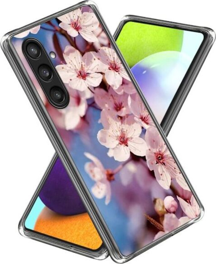 Deco Samsung Galaxy S24 deksel - Ferskenblomst