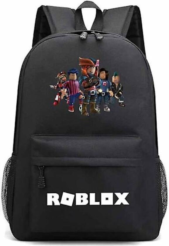 Roblox Game Surrounding Starry Sky Men and Women Ryggsekk Reiseveske Dataveske High School Student School Bag-9z -1