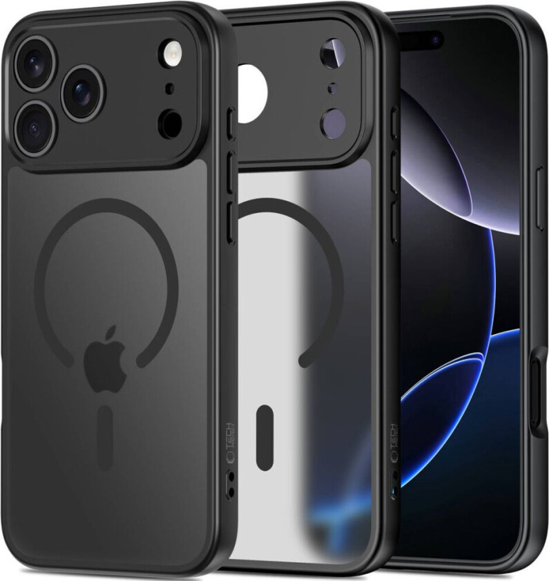 BasicMag MagSafe Deksel for iPhone 17 Pro Max - Matt Svart