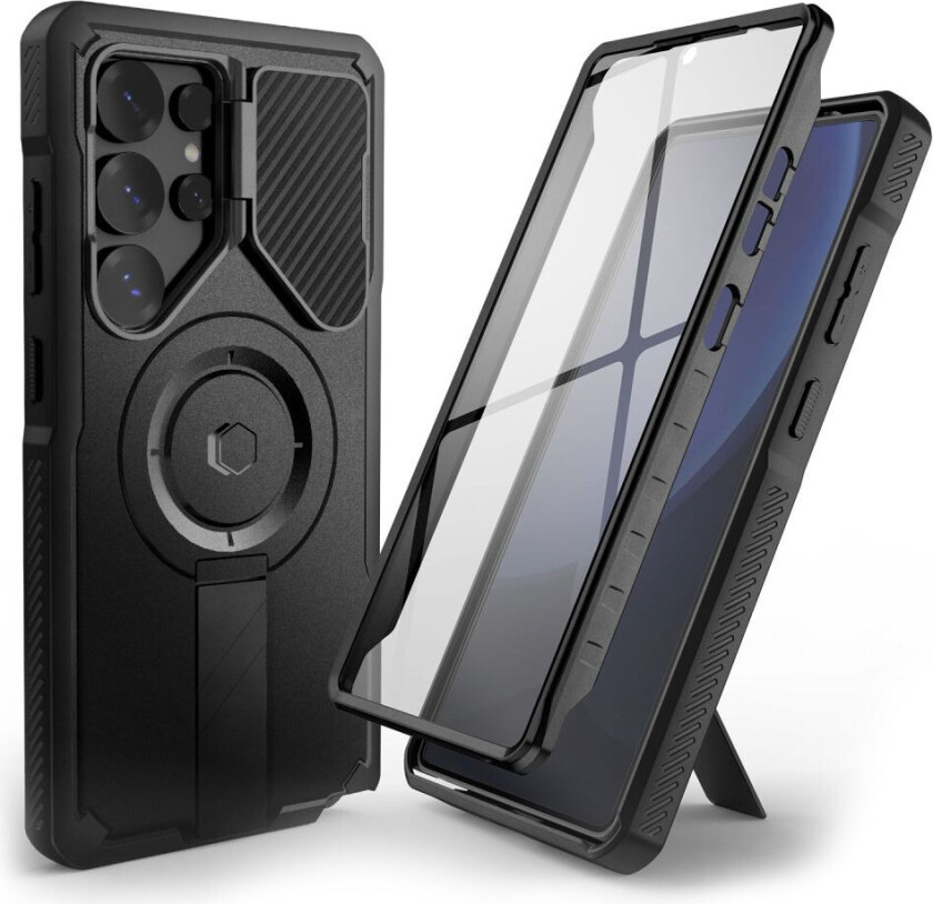 Kevlar MagSafe+ Deksel for Samsung Galaxy S25 Ultra - Svart