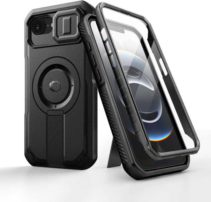 Kevlar MagSafe-deksel for iPhone 16e - Svart