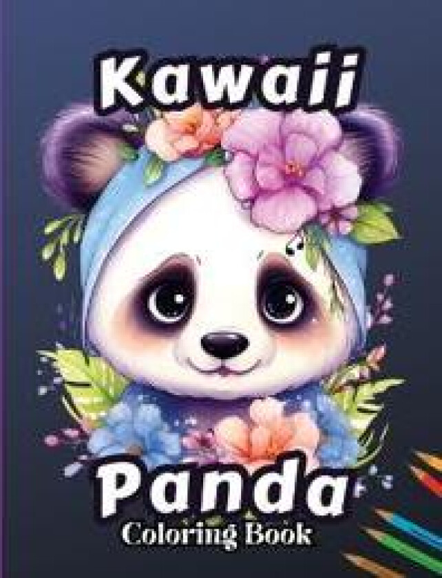 Kawaii Panda Coloring Book