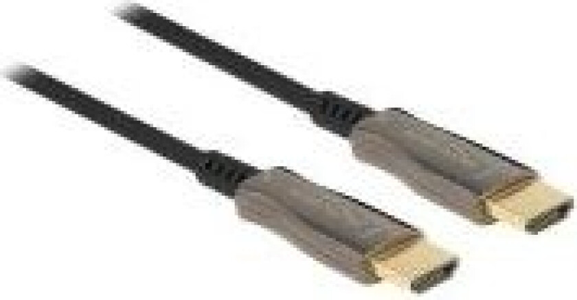 - High Speed - HDMI-kabel - HDMI hann til HDMI hann - 20 m - svart - Active Optical Cable (AOC), 8 K 60 Hz (7680 x 4320) støtte