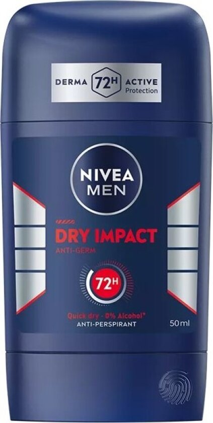 MEN Antiperspirant Deo Dry Impact Stick 50 ml