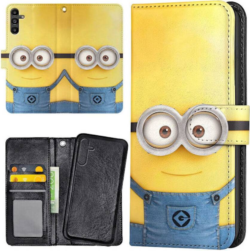 Samsung Galaxy A17 5G - Lommebok Deksel Minions