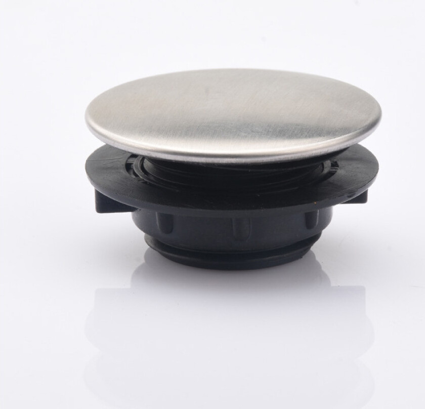 Vaskhullsdeksel i rustfritt stål for såpedispenser L