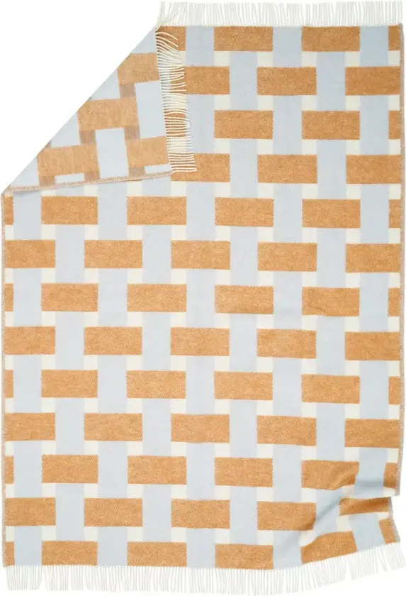 Weave pledd 130x180 cm Brown