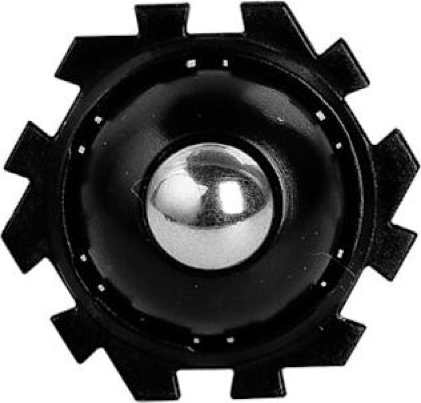 16-pakning Selvklebende Svingbare Hjul, Kraftige Møbelhjul (4-pakning, 50 kg kapasitet) Black