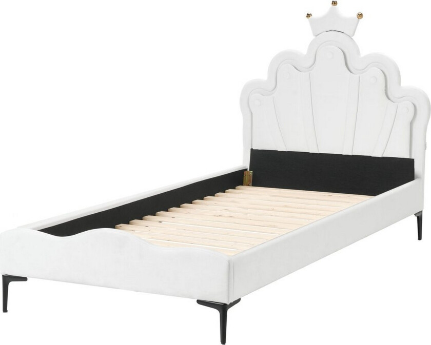 Barneseng Rubian - Hvit, Svart