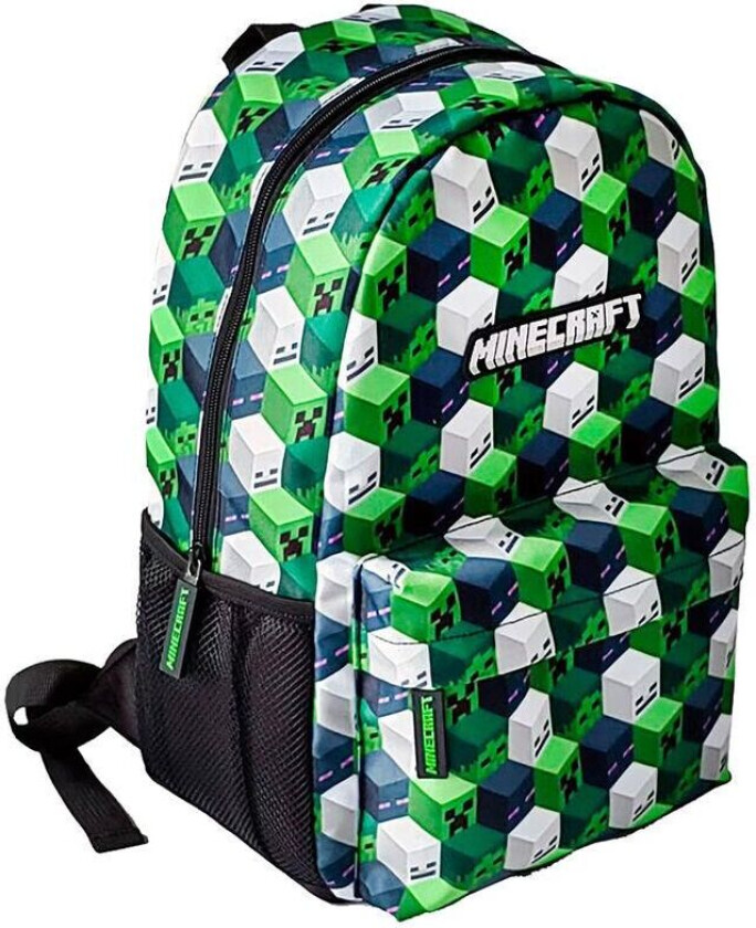 Minecraft Creepers School Bag Ryggsekk 40cm