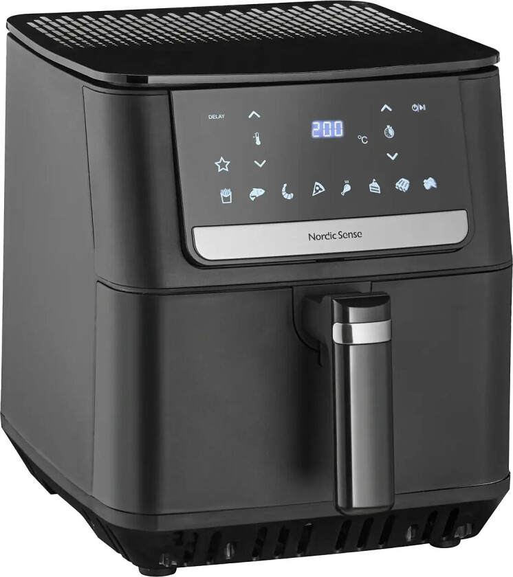 Airfryer 1800 Watt - Black - 6.5 LITER x 28.4