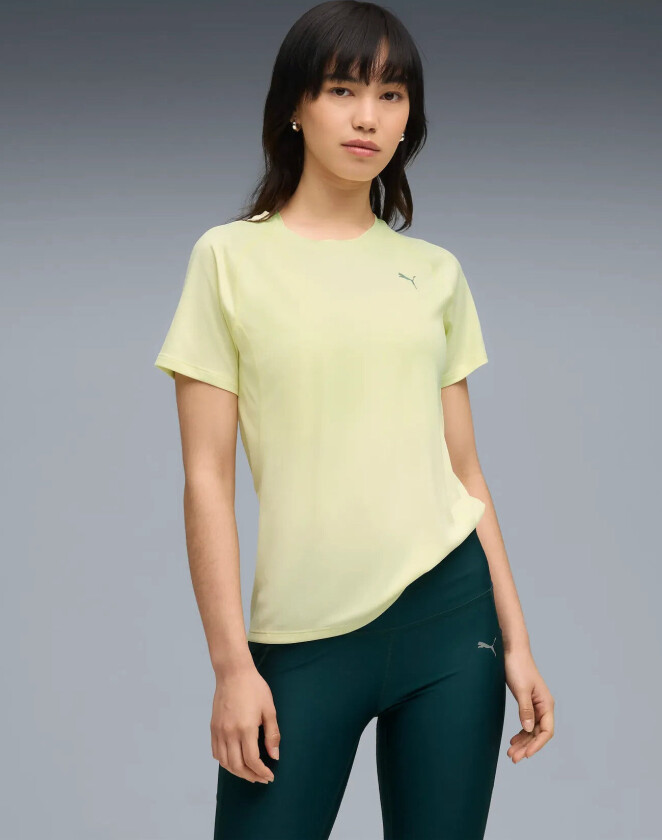 W Run Velocity Tee (Poly) - Yellow - XS