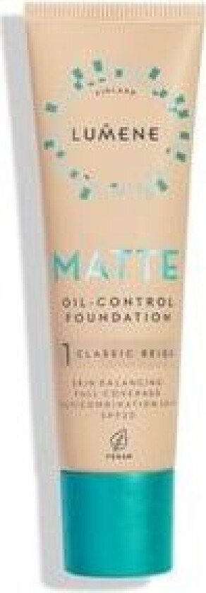 Matte Oil-Control Foundation 1 Classic Beige