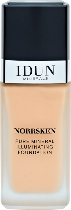 Norrsken Pure Mineral Illuminating Foundation, Embla, Medium/mørk, 30 ml