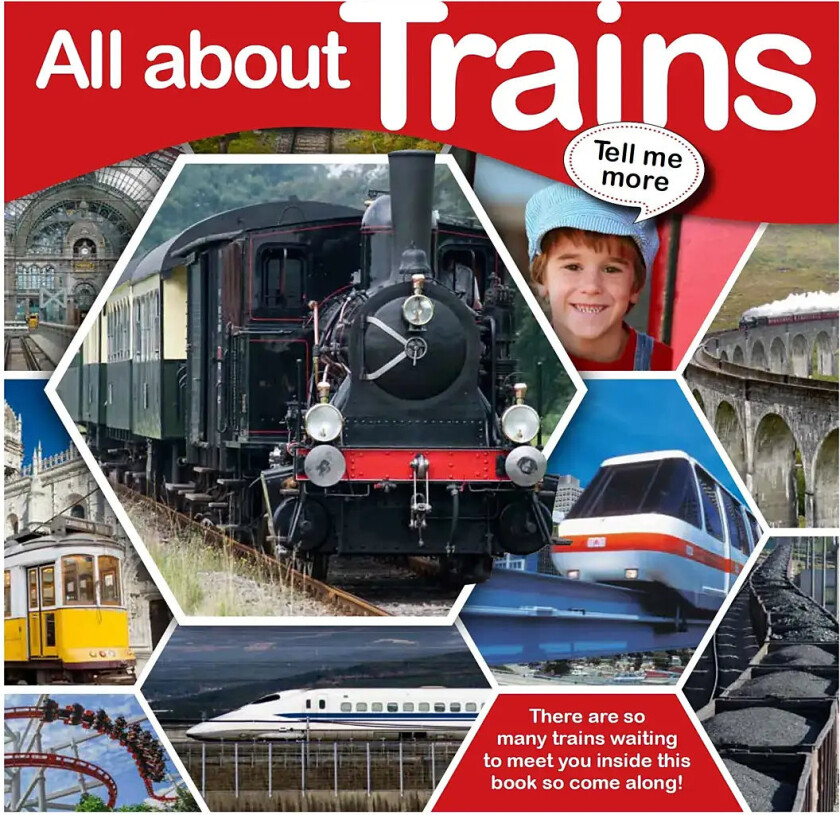 Tell Me More - All About Trains - Multi/patterned - ENGLISH