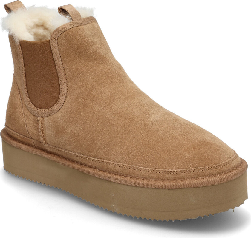 Rhbolina Chelsea Plateau Boot - Beige - 41