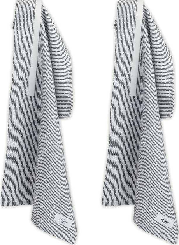 Little Towel (2 Pack) - Grey - 35X 60CM