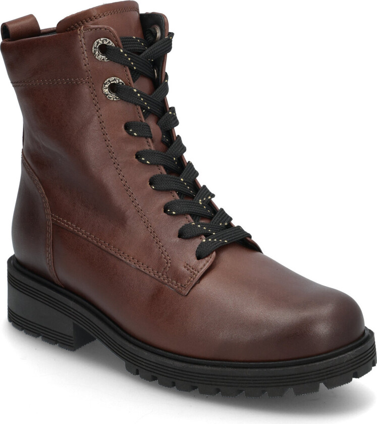 Laced Ankle Boot - Brown - 42