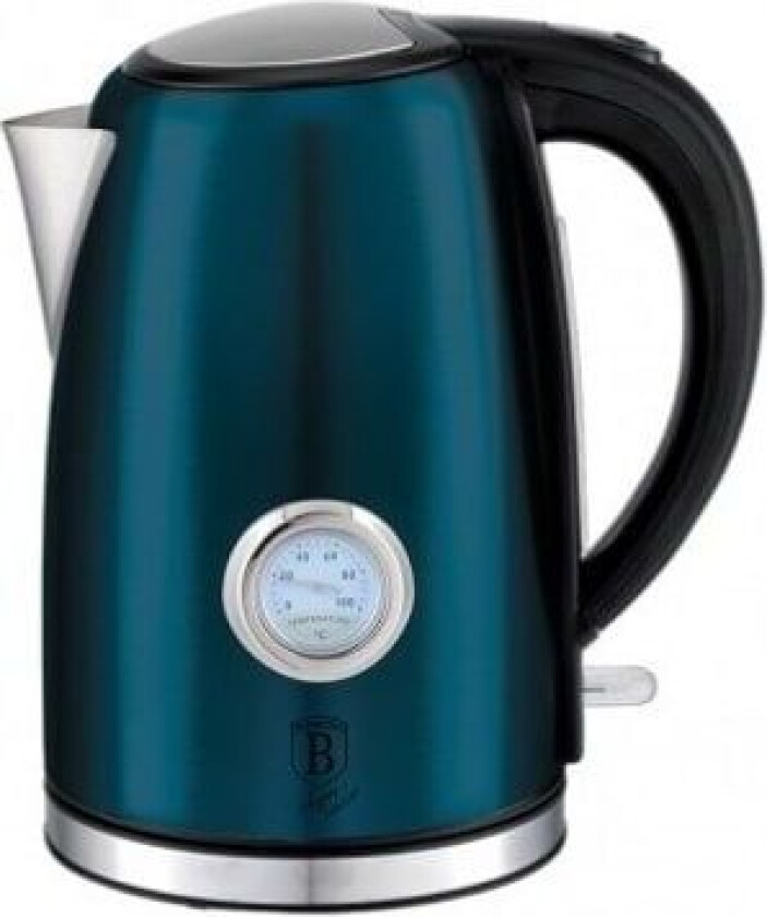 Berlinger Haus BH/9071, 1,7 l, 2200 W, Akva, Rustfritt stål, Justerbar termostat, Vannivåindikator
