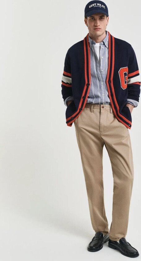 Regular Twill Chinos - Beige - 36 x 36