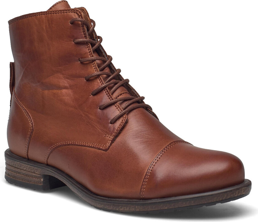 Biadanelle Leather Derby Boot - Brown - 36