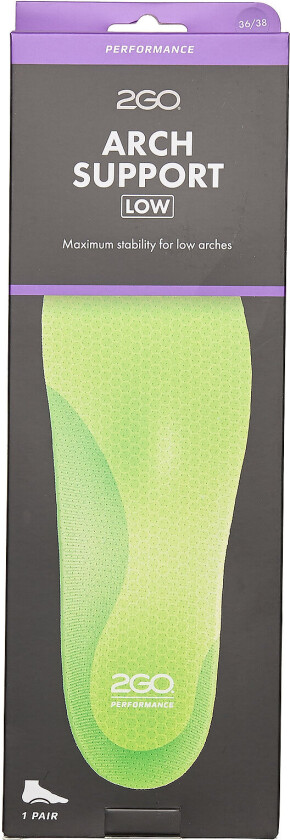 2Go Arch Support Low - Green - 41-43