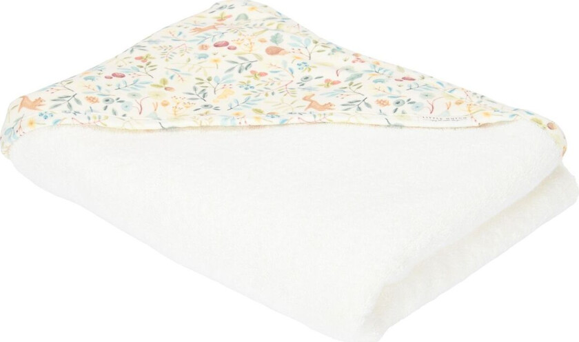 Badehåndklæde Forest Wonders - 75X75 Cm - White - ONE SIZE