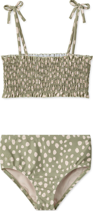 Mikaela Printed Bikini Set - Green - 86