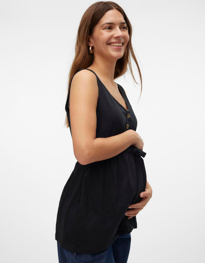 Mlivy Lia Sl Jrs Top 2F Noos - Black - S