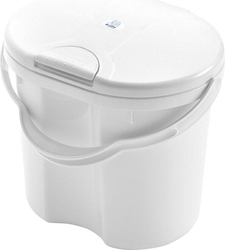 Top Nappy Bin - White - ONE SIZE