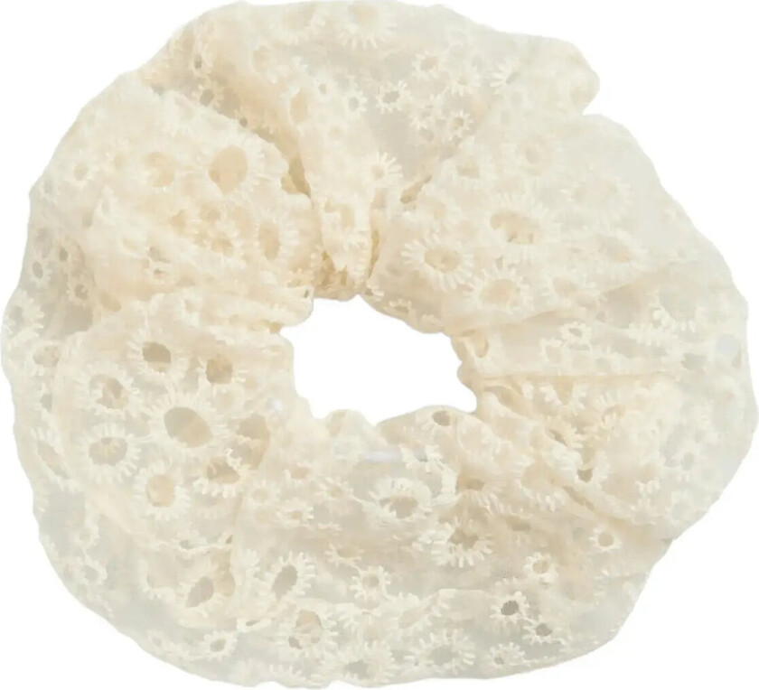 Pcsaga Scrunchie - White - ONE SIZE