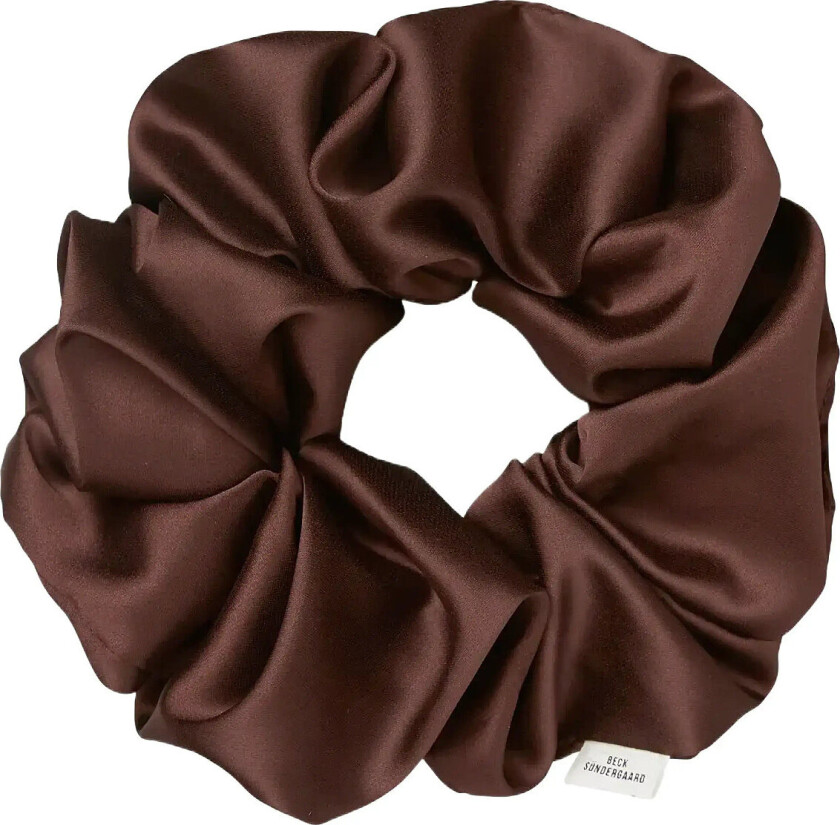 Luster Scrunchie - Brown - ONE SIZE