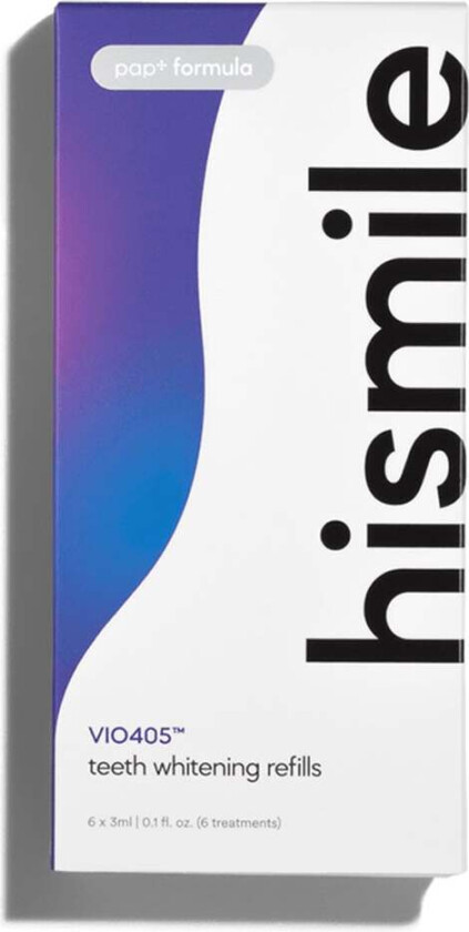 Hismile VIO405 Teeth Whitening Refills, 6 stk.