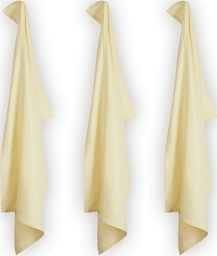 Kitchen Towel (3 Pack) - Yellow - 53X 86CM