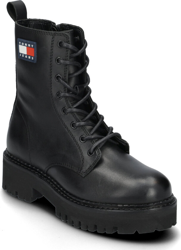 Tjw Urban Lace Up Boot - Black - 37